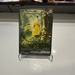 Pikachu EX 276/217 SIR Illustration Rare Pokemon Ascended Heroes NM - Pack Fresh - Image 2
