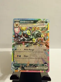 Pokemon TCG Umbreon EX 60/131 Double Rare Prismatic Evolutions Card - Image 1