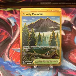 Pokemon TCG - Surging Sparks - Gravity Mountain Hyper Rare - 250/191 NM - Image 1