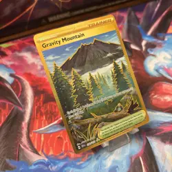 Pokemon TCG - Surging Sparks - Gravity Mountain Hyper Rare - 250/191 NM - Image 2