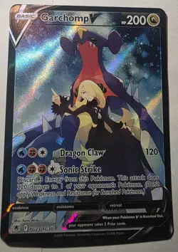 Pokemon Garchomp v TCG TG23/TG30 Swsh10: Astral Radiance Trainer Gallery Holo - Image 1