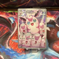 Wigglytuff 105/094 Pokemon Phantasmal Flames - Near Mint Illustration Rare - Image 1