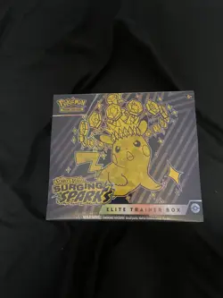 Pokemon Surging Sparks ETB Elite Trainer Box (FACTORY SEALED) - Image 1