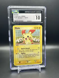 PLUSIE POKEMON 2004 POP SERIES 1 CGC 10 - Image 1