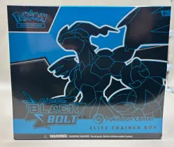 Pokemon Black Bolt POKEMON CENTER ETB – Factory Sealed – Brand New - Image 1