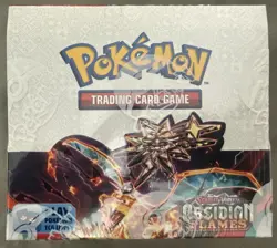 Pokemon Scarlet & Violet Obsidian Flames Booster Box New Sealed - 36 Packs - Image 1