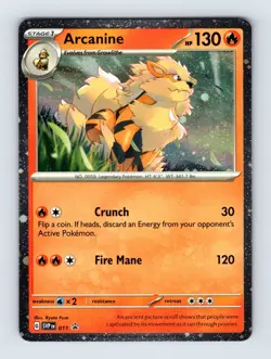 Arcanine – Cosmos Holo SVP011 – NM – Pokemon Promo - Image 1