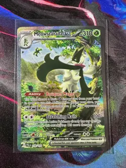 Meowscarada Ex 256/193 Paldea Evolved Special Illustration Pokemon TCG Minty - Image 1