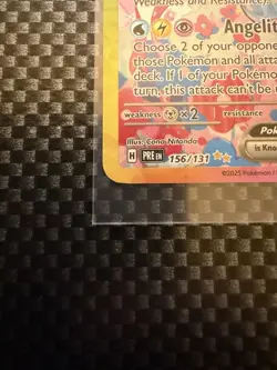 2025 Pokemon Prismatic Evolution Special Illustration Rare Sylveon ex #156/131 - Image 2