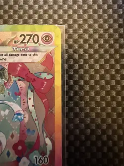 2025 Pokemon Prismatic Evolution Special Illustration Rare Sylveon ex #156/131 - Image 4