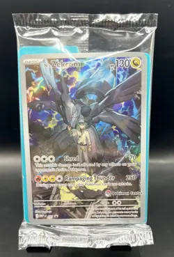 N’s Zekrom 031 Pokemon Center Stamp Ascended Heroes SEALED + Dmg - Image 1