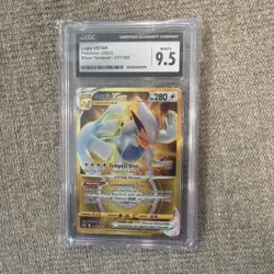 CGC 9.5 GEM MINT Lugia VSTAR 211/195 Silver Tempest Secret Rare 2022 Pokemon - Image 1