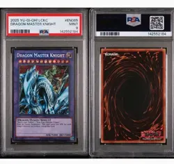 2025 YU-GI-OH! LCKC DRAGON MASTER KNIGHT#EN065MINT9 - Image 3