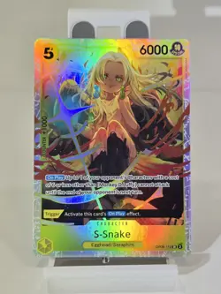 One Piece Two Legends - OP08-112 SR S-Snake Holo - Image 1