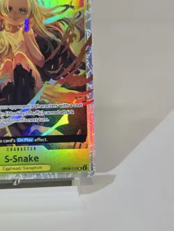 One Piece Two Legends - OP08-112 SR S-Snake Holo - Image 4