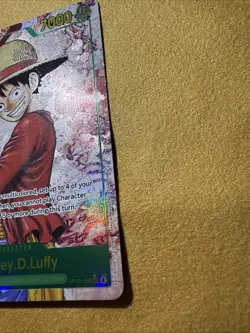 ONE PIECE Card Monkey D Luffy SEC Manga Alt Art OP13-118 Carrying on His Will US - Image 3