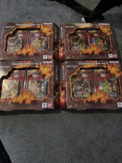 ONE PIECE Illustration Box Vol 5 Lot Of 4- New SEALED PRB-02 OP-13 - Image 1