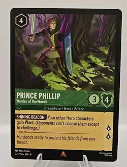 Prince Phillip - Warden of the Woods 72/204 Disney's Lorcana Fabled Regular - Image 1