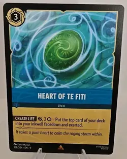 Heart of Te Fiti 168/204 Disney's Lorcana Fabled Regular - Image 1