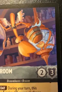 Magic Broom - Aerial Cleaner 185/204 Common Ursula's Return Disney Lorcana TCG - Image 3