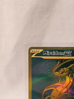 Pokemon Card - Miraidon EX (243/091) SV: Paldean Fates Hyper Rare Holo - Image 2