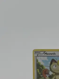 Pokemon TCG Meowth Holo Secret Rare Black White Noble Victories Card 102/101 MP - Image 3