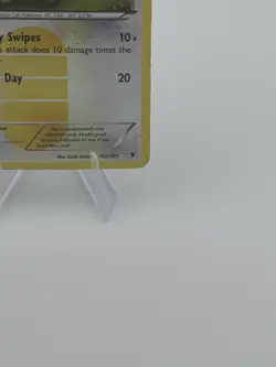 Pokemon TCG Meowth Holo Secret Rare Black White Noble Victories Card 102/101 MP - Image 5