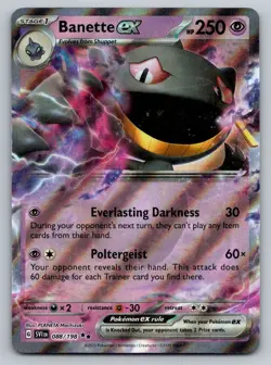 Prize Pack Series Cards #088/198 Banette ex - Image 1