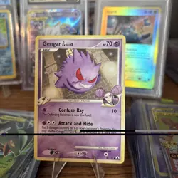 Gengar GL 40/111 SP Pokemon TCG Card Platinum Rising Rivals HP - Image 1