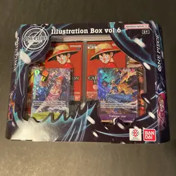 One Piece Card Game Illustration Box Vol. 6 Factory Sealed! + Color Walk 1 Book! - Image 2