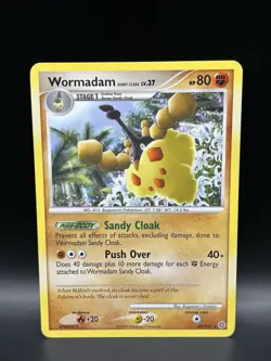 Wormadam Sandy Cloak 42/132 - Pokemon Secret Wonders Card - MP - Image 1