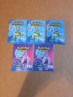 Lot Of 5 Pokemon Sealed Kanto Full House/Card Collection Packs - Image 1