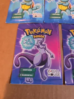 Lot Of 5 Pokemon Sealed Kanto Full House/Card Collection Packs - Image 2