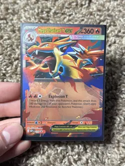 Ascended Heroes Mega Charizard Y EX 030 Promo Pokemon Card - Image 1