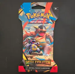 Pokemon Mega Evolution Booster Pack - 10 Cards Pack SEALED Cover art is Correct - Image 1