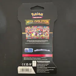 Pokemon Mega Evolution Booster Pack - 10 Cards Pack SEALED Cover art is Correct - Image 2