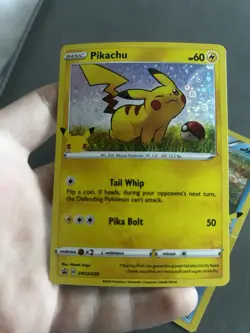 Pokemon Pikachu Promo Holo BW54 Basic 60 HP Black & White TCG Card - Image 1