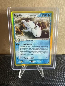 Togetic Delta Species 11/101 Holo EX Dragon Frontiers Pokemon Card NM - Image 1