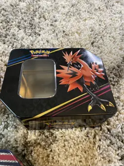 POKEMON LOT OF TRADING CARD GAME STORAGE CASE TIN METAL CASES Empty No Cards - Image 3