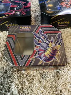 POKEMON LOT OF TRADING CARD GAME STORAGE CASE TIN METAL CASES Empty No Cards - Image 4