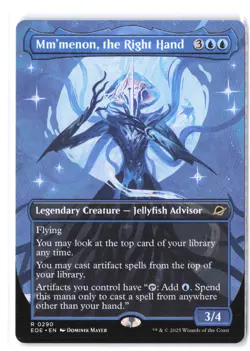 Mm'menon, the Right Hand (Borderless) 290 Edge of Eternities NM Normal MTG - Image 1