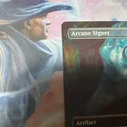 Arcane Signet Borderless Commander Masters MTG NM - Image 2