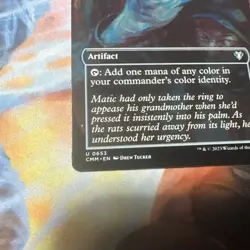 Arcane Signet Borderless Commander Masters MTG NM - Image 5