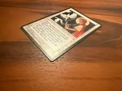 Vintage MTG Magic the Gathering Swords to Plowshares Ice Age LP - Image 3