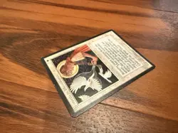 Vintage MTG Magic the Gathering Swords to Plowshares Ice Age LP - Image 5