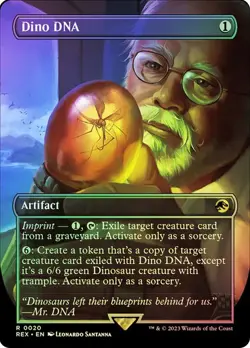 Magic The Gathering MTG DINO DNA FOIL Jurassic World Collection NM Near Mint - Image 1