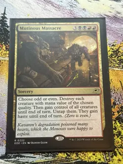 Mutinous Massacre - EOE - MTG - EN - NM - 0222 - Image 2