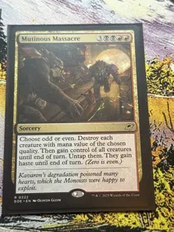 Mutinous Massacre - EOE - MTG - EN - NM - 0222 - Image 3