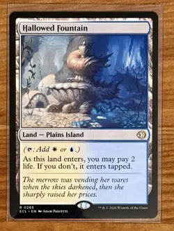 MTG Hallowed Fountain Lorwyn Eclipsed Regular #265 - Image 1