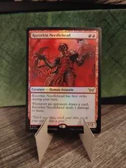 Razorkin Needlehead Dusknourn Foil Rare NM Unplayed - Image 1